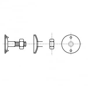 GOST 7811-7074 Elevator bolt