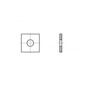 PN 82010 Square washer