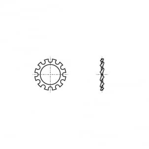 GOST 10463-81 Gear lock washer