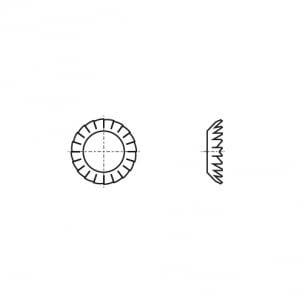 GOST 10464-81 Retaining washer