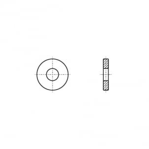 Reinforced washer DIN 7349