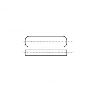 GOST 23360-78 Steel key