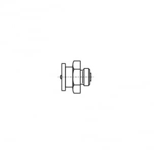 Flat-head grease gun DIN 3404